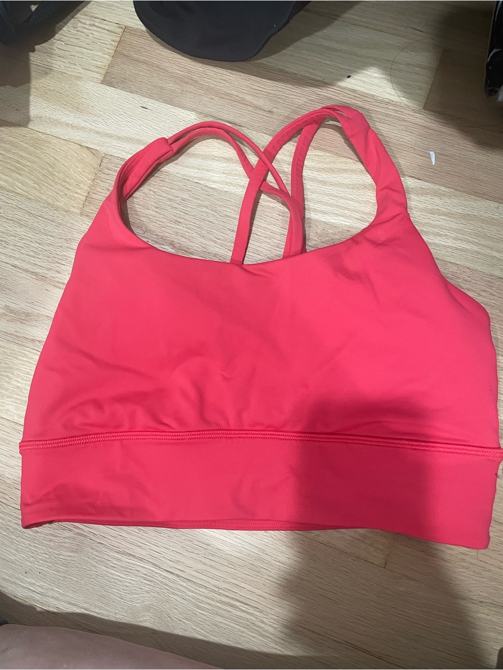 Lululemon bright pink sports bra size 8 - Picture 2 of 4